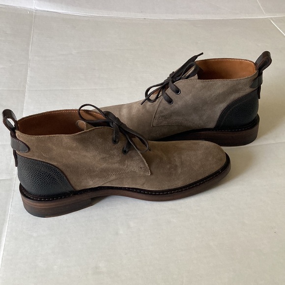 GEORGE BROWN Bilt Crafted in Italy, Suede Chukka Boots/Preowned - Picture 9 of 15